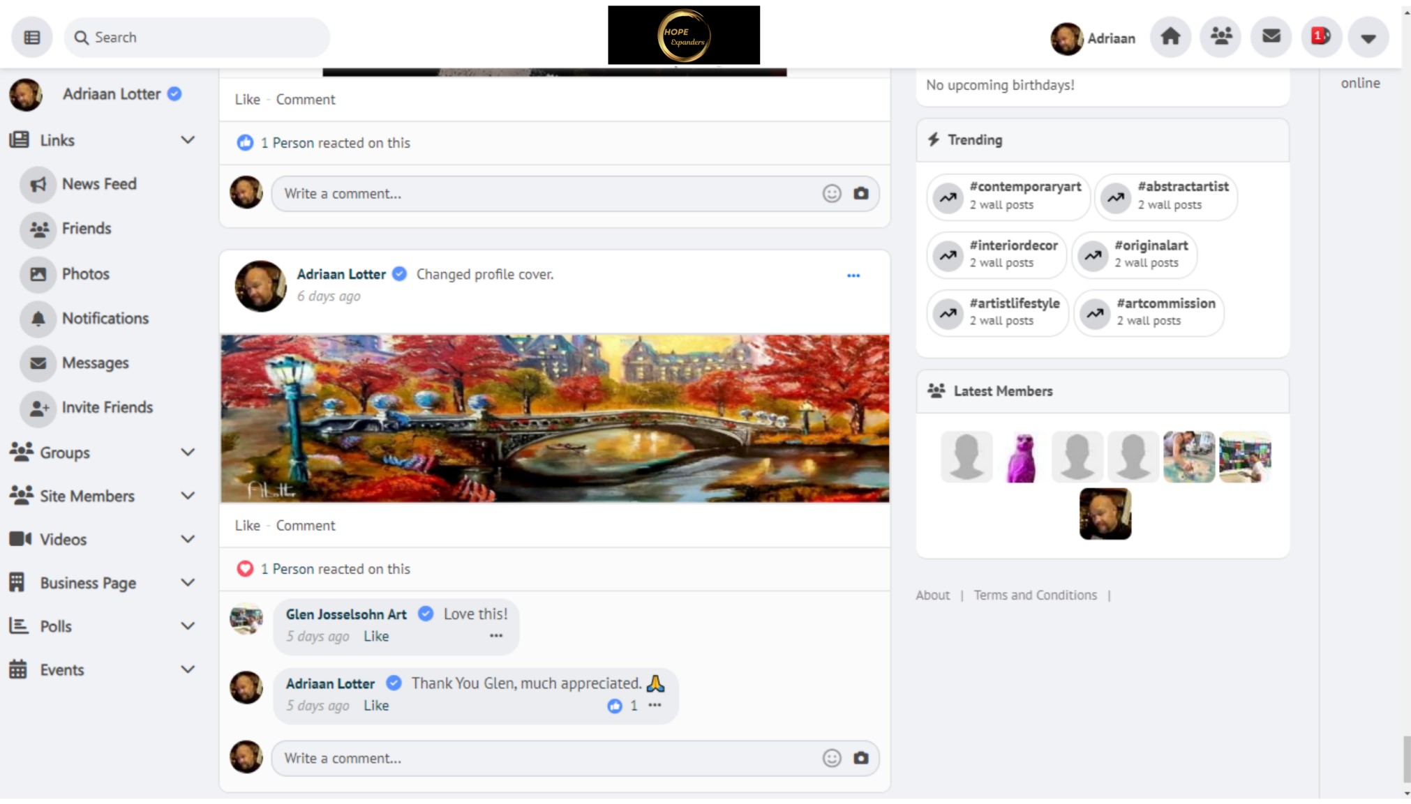portfolio community